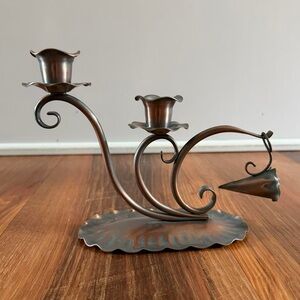 Pure Copper Candle Holder